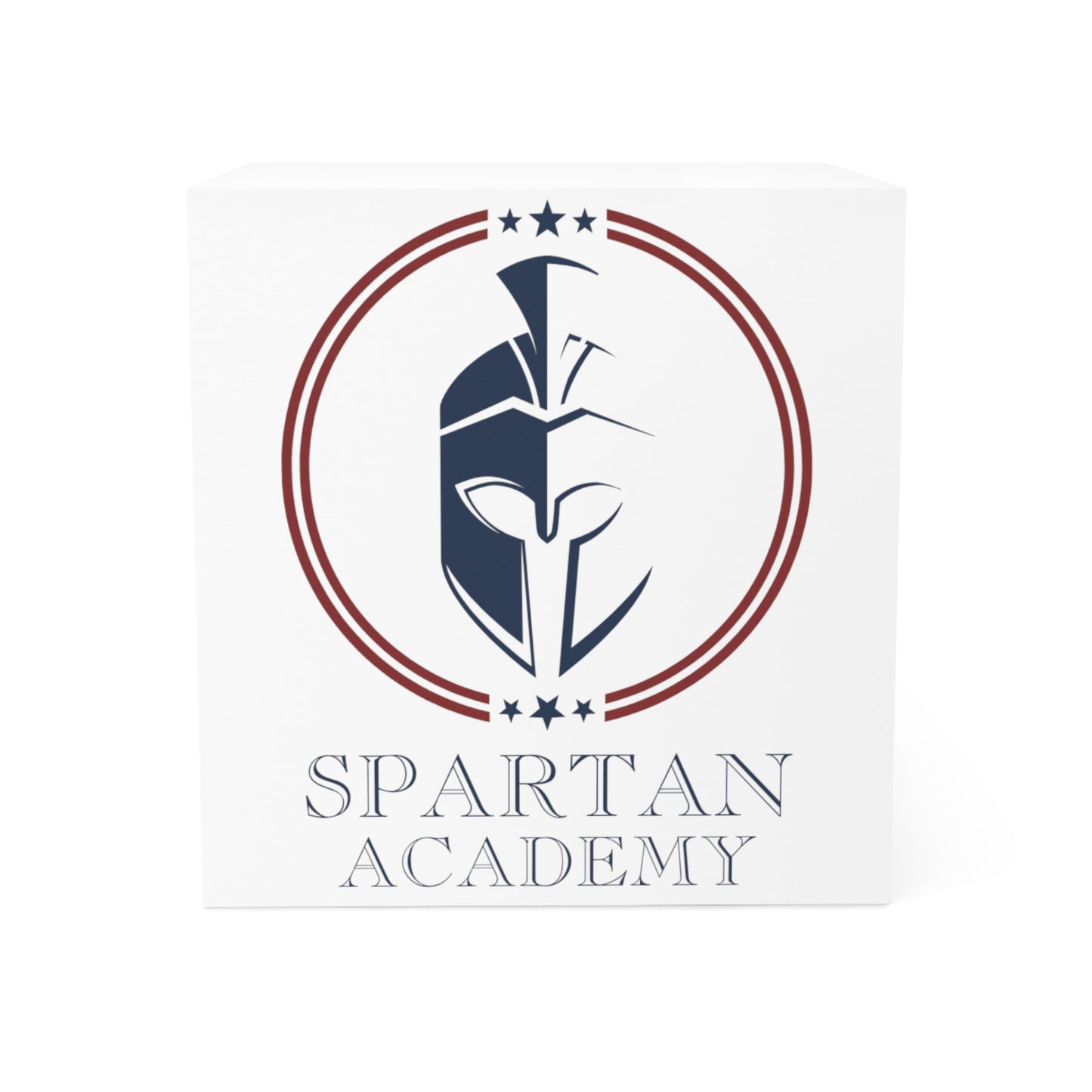 Spartan Academy Note Cube