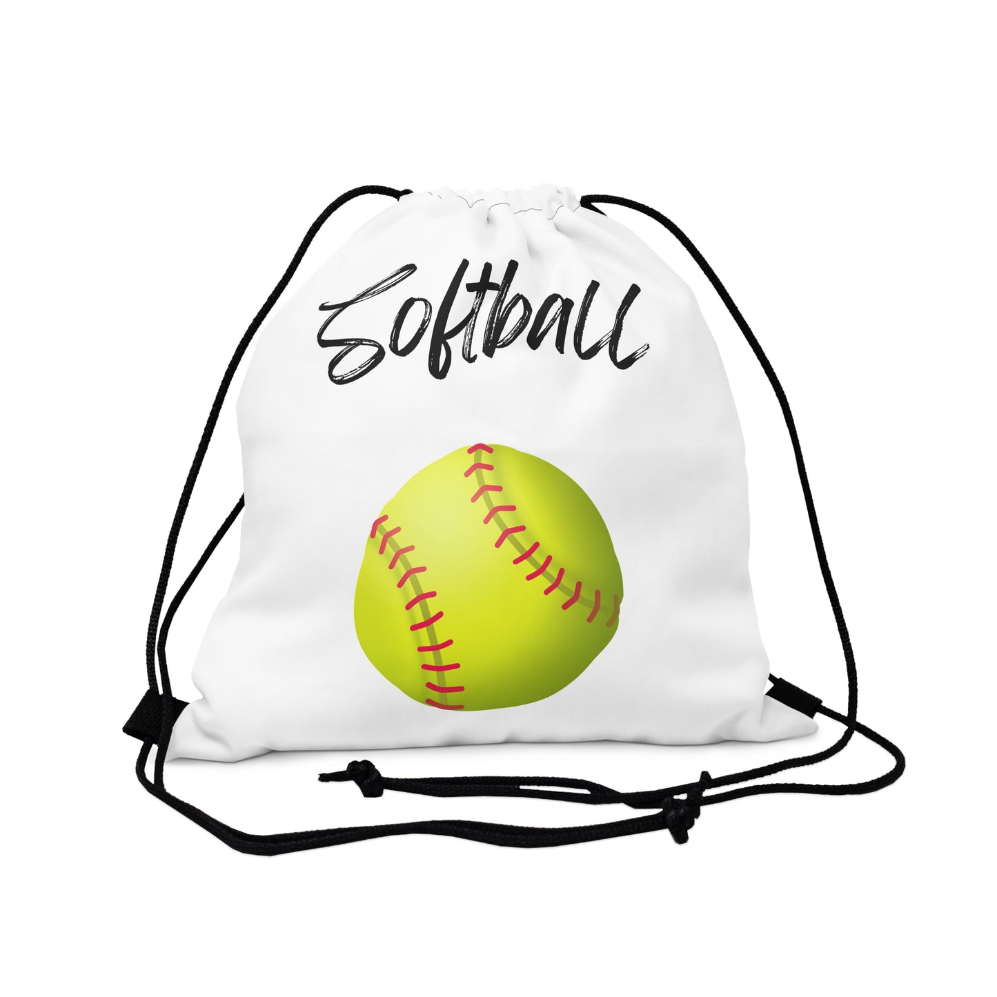 Softball Drawstring Bag