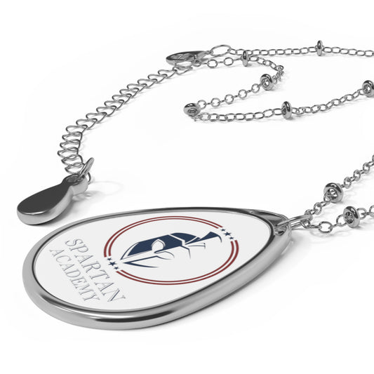 Spartan Academy Oval Necklace