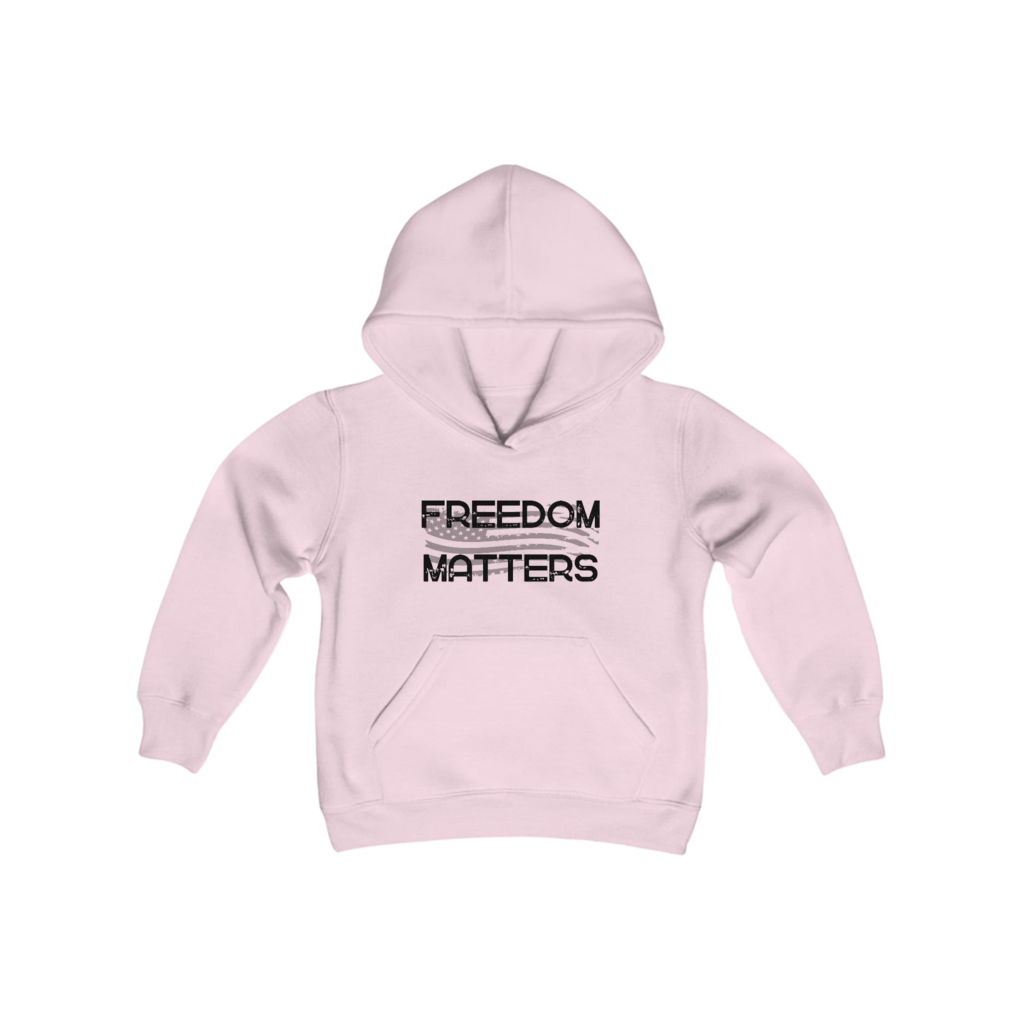 Patriotic Youth Hooded Sweatshirt - Freedom Matters