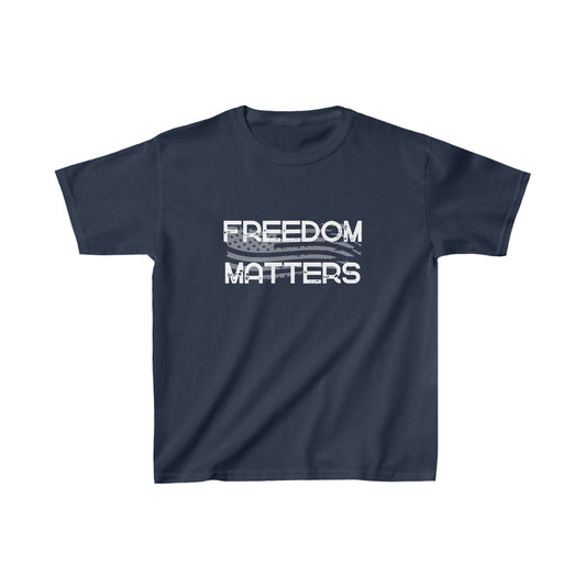 Patriotic Kids T-Shirt - Freedom Matters